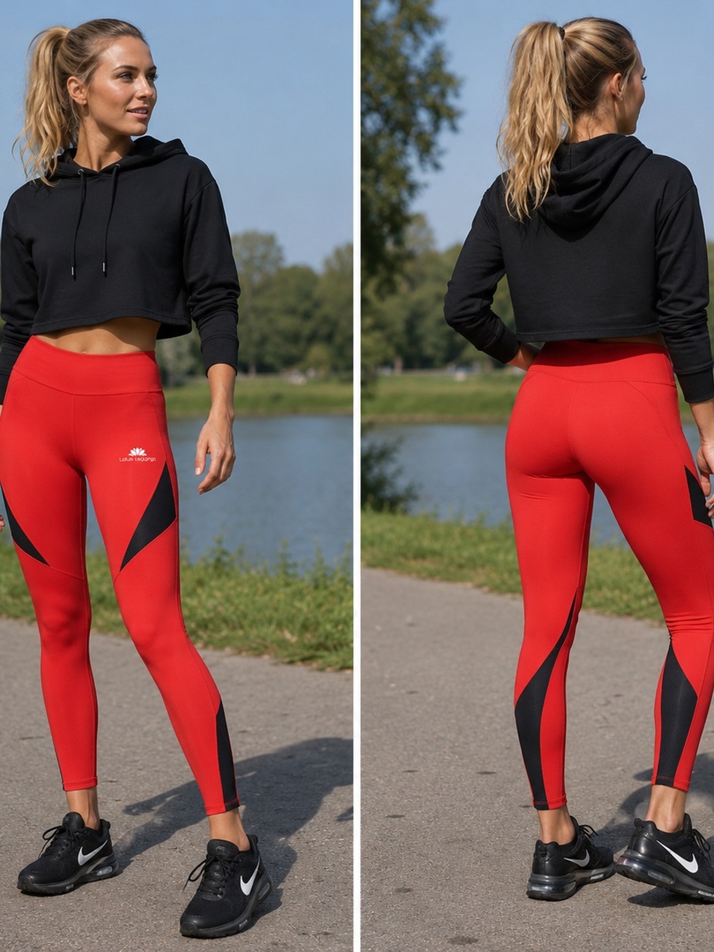LOTUS LEGGINGS WOMEN'S HIGH WAIST
LEGGINGS WITH SIDE POCKETS SZ XL